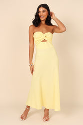 Rosetta Dress - Lemon