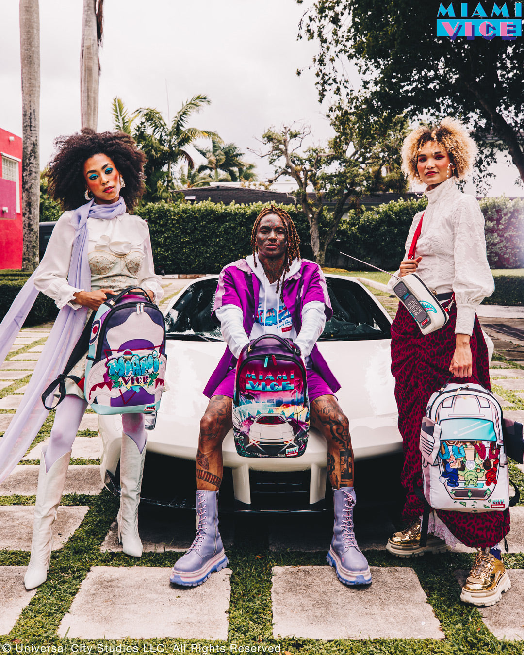 MIAMI VICE SOUTH BEACH BACKPACK (DLXV)