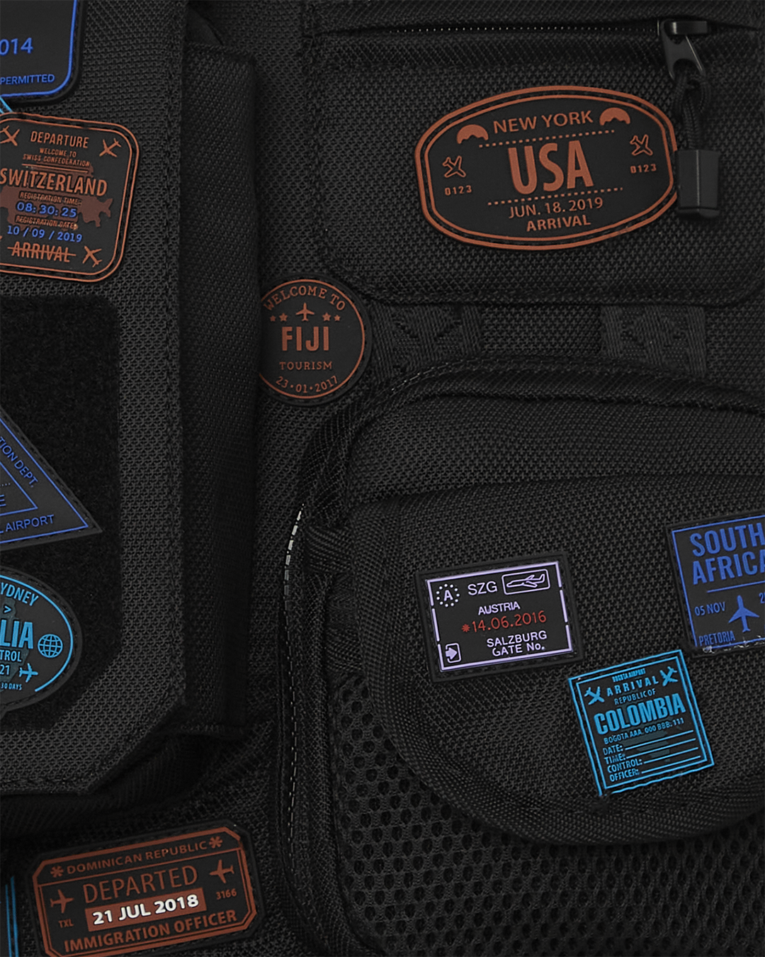 JAMES FIRST CLASS I GOT THESE STAMPS BACKPACK